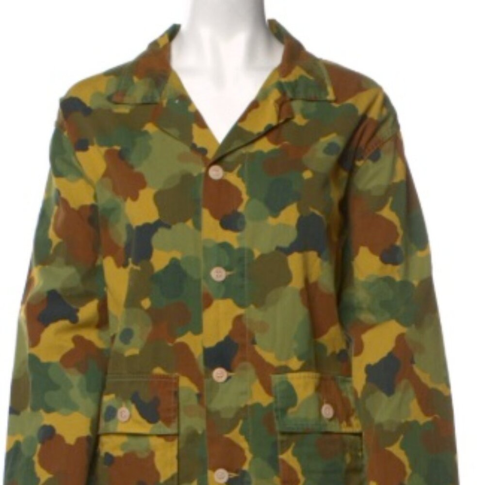 The Goodall Jacket in painted camo - Size M